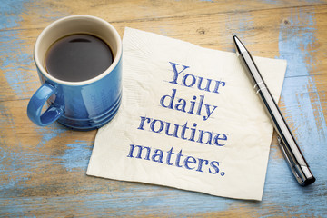 What does YOUR routine include?