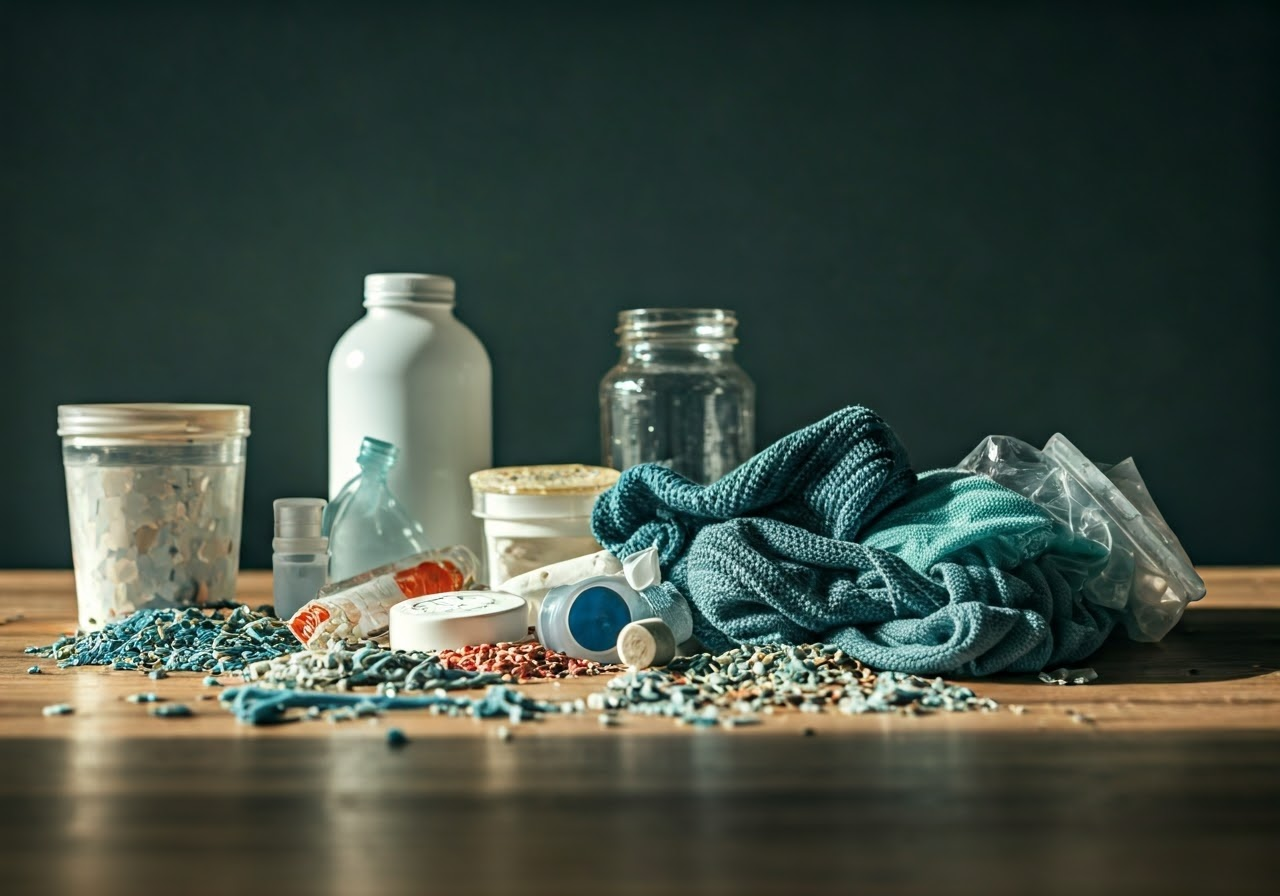 Microplastics can be found in almost every product